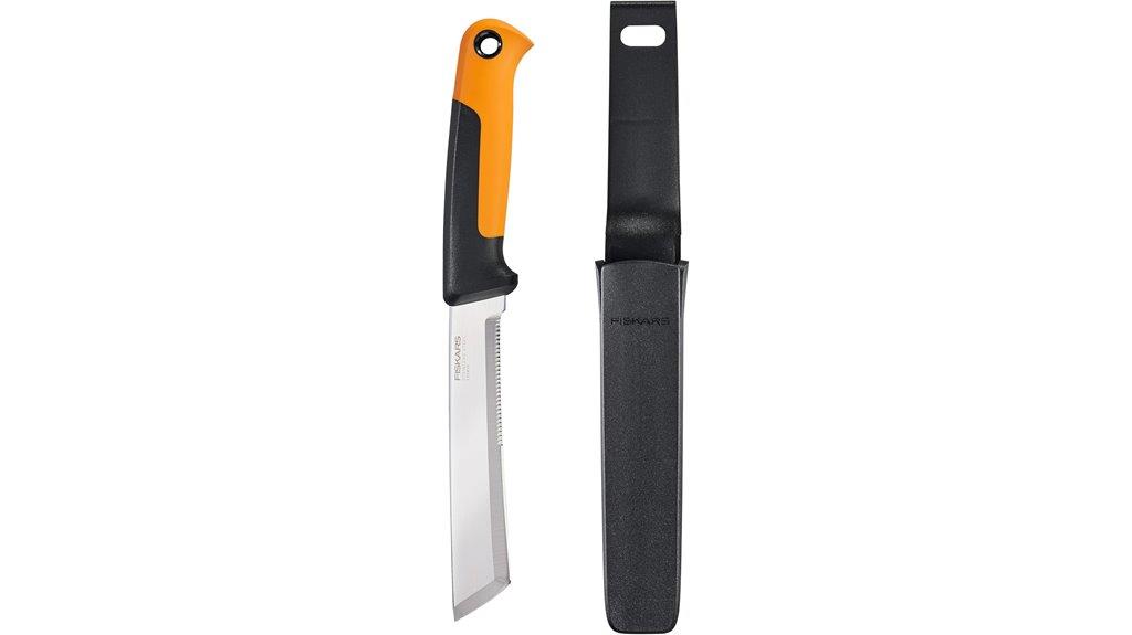 fiskars serrated harvesting knife