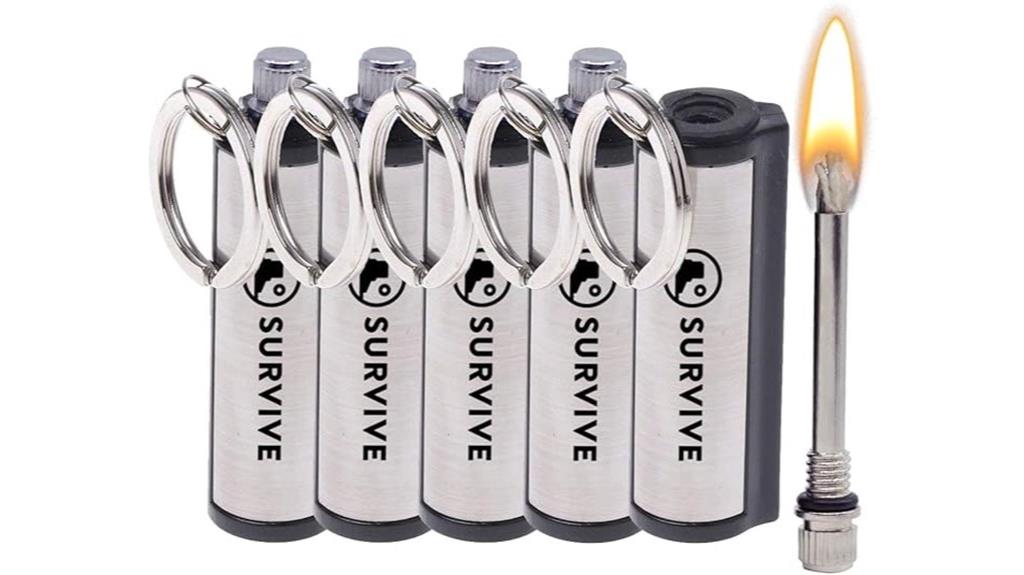 five emergency fire starters