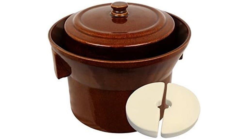 five liter fermentation crock