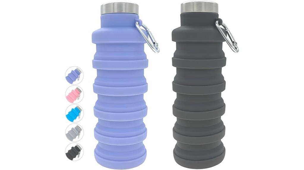 flexible 17oz water container