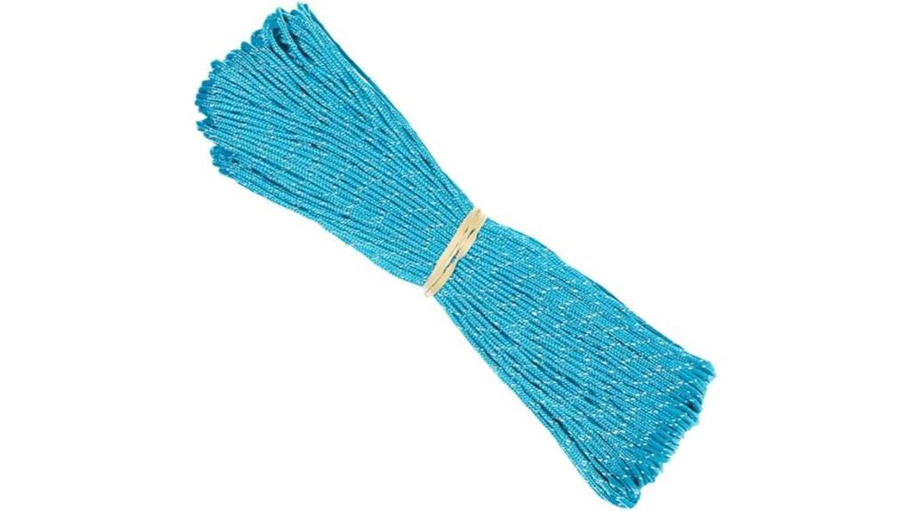 fluorescent reflective paracord rope