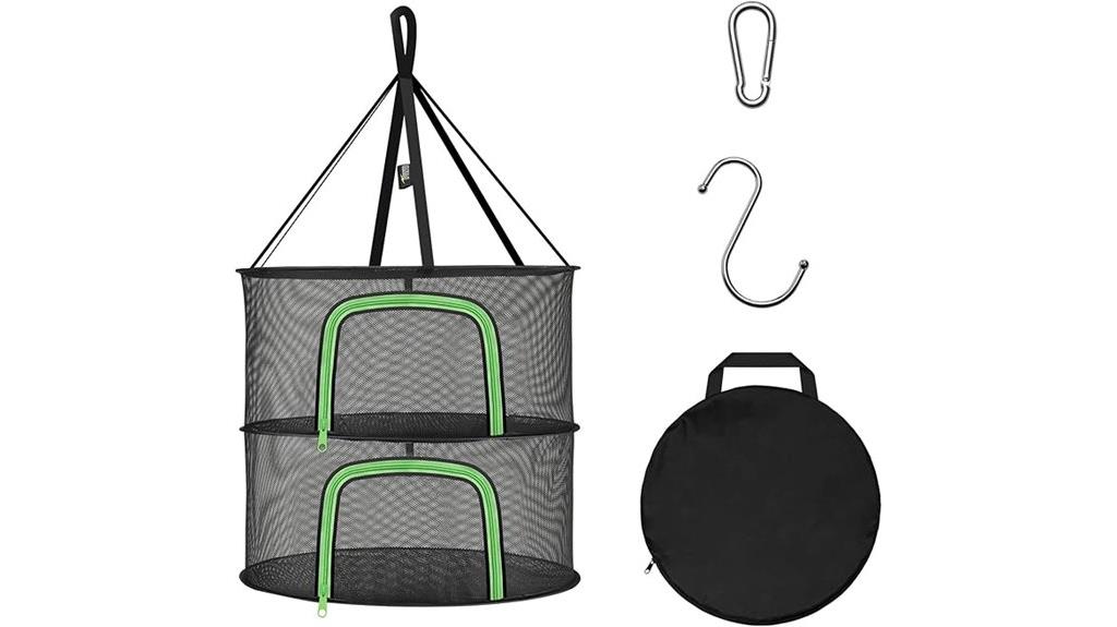 foldable herb drying rack