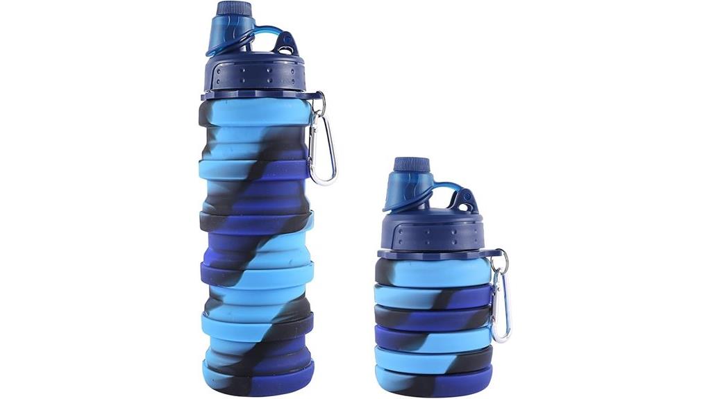 foldable hiking water bottle