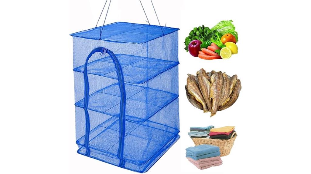 four layer folding mesh