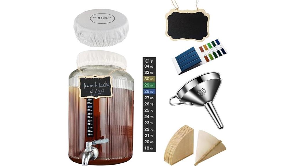 glass brew jar kit