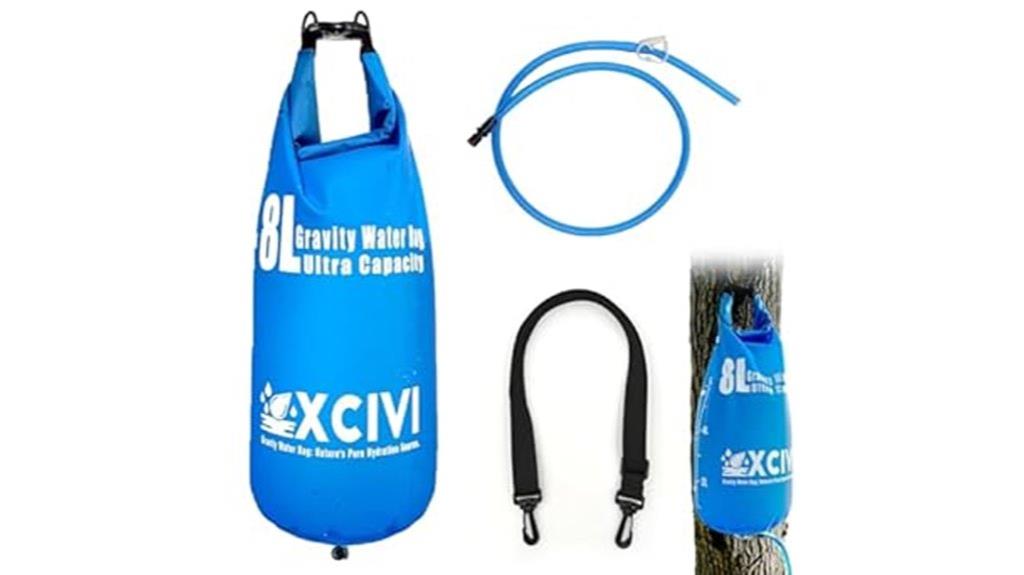 gravity water bag