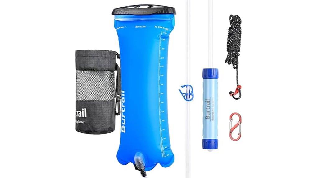 gravity water filter system