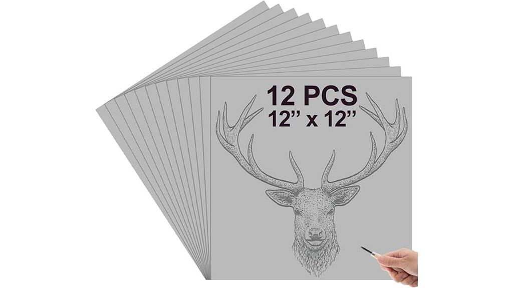 gray linoleum carving blocks