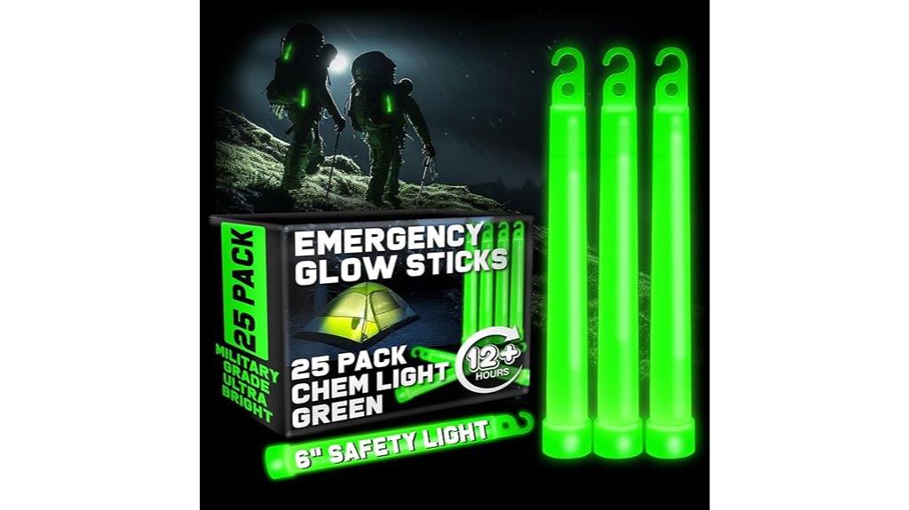 green glow stick packs