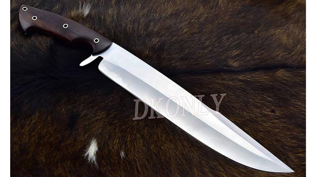 handmade d2 steel knife