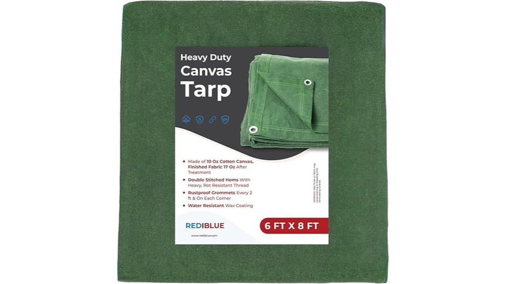 heavy duty canvas tarp