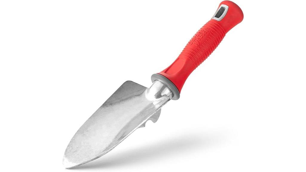 heavy duty hand gardening trowel