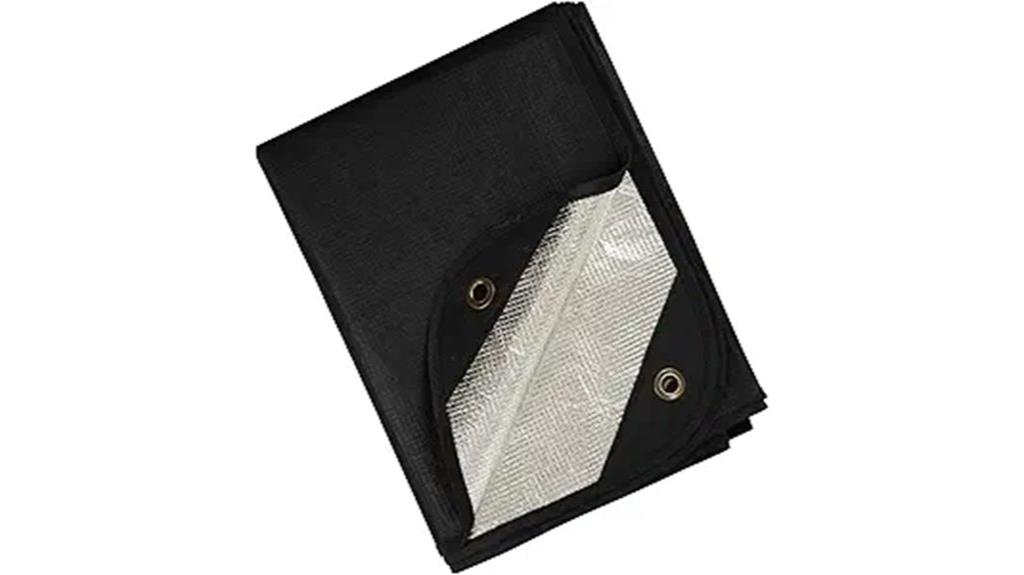 heavy duty reflective survival tarp