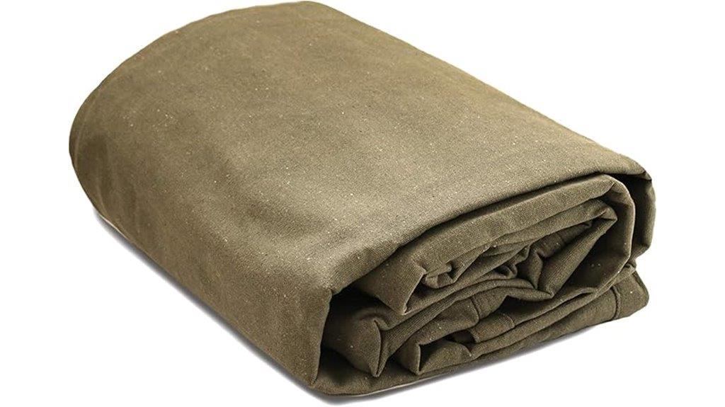 heavy duty waterproof canvas tarp