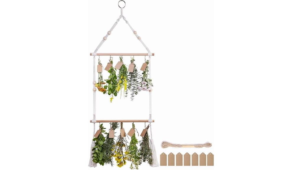 herb drying rack gift