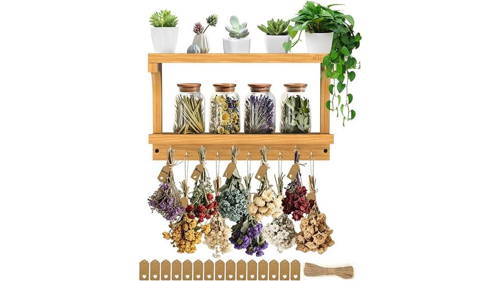herb drying rack set