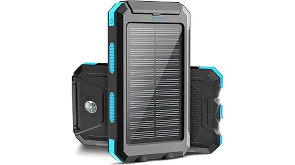high capacity solar portable charger