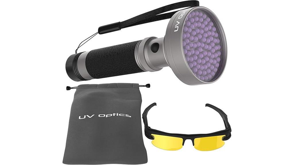 high intensity uv flashlight
