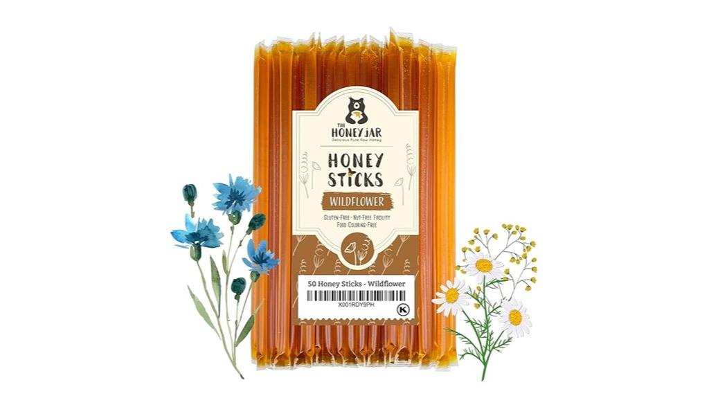 honey sticks wildflower 50 count