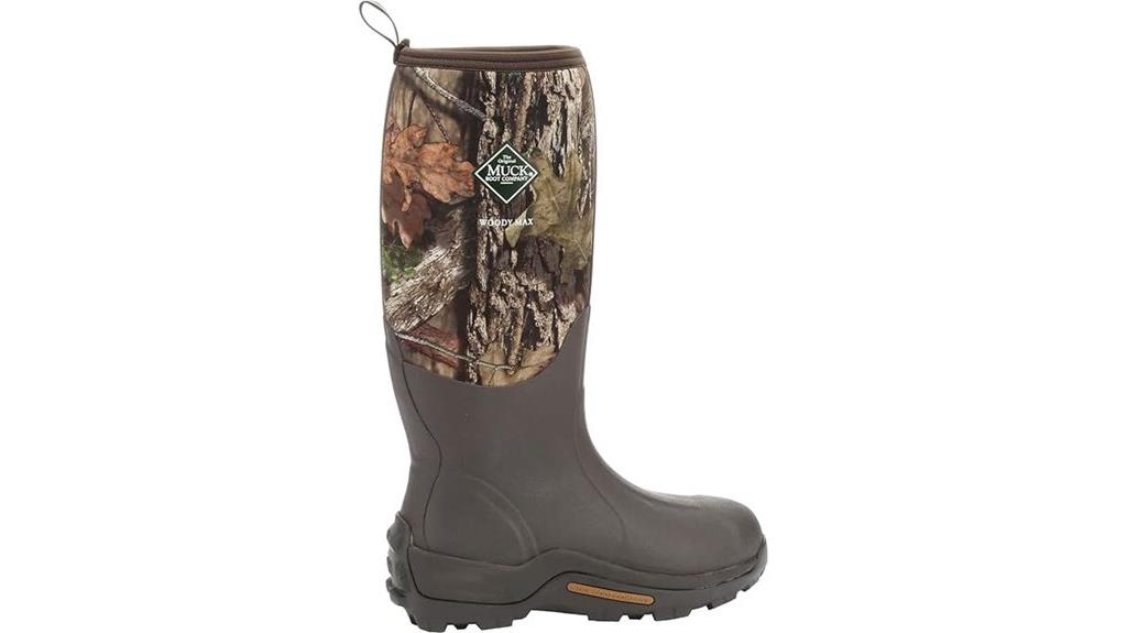 insulated rubber hunting boot