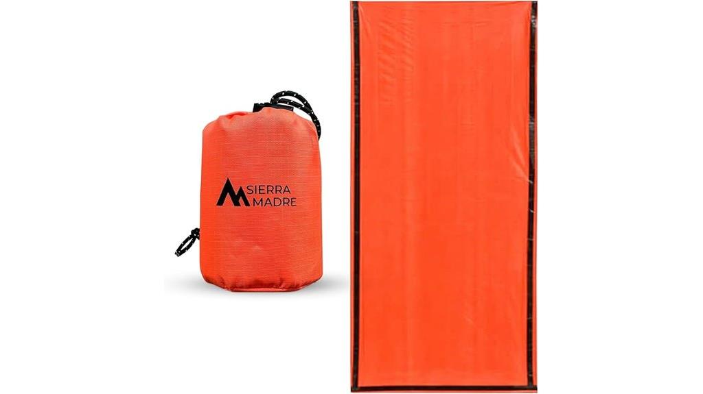 insulated survival sleeping bag