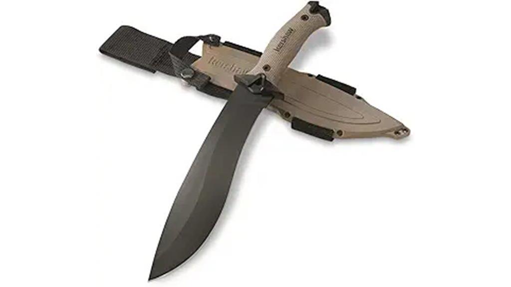 kershaw fixed blade machete