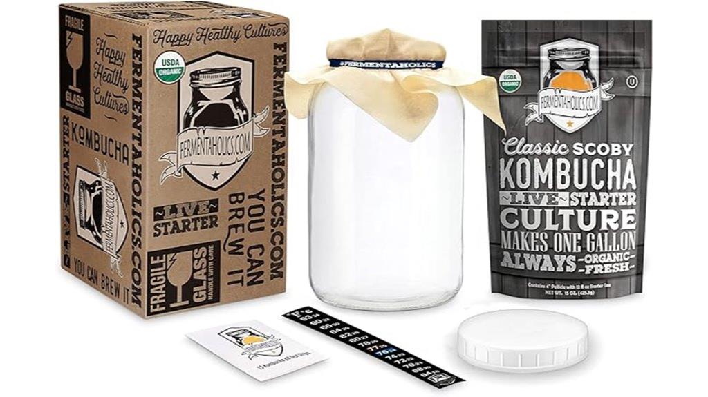 kombucha brewing starter kit