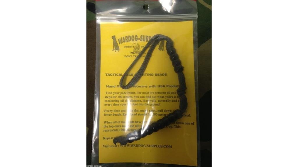 land navigation pace beads