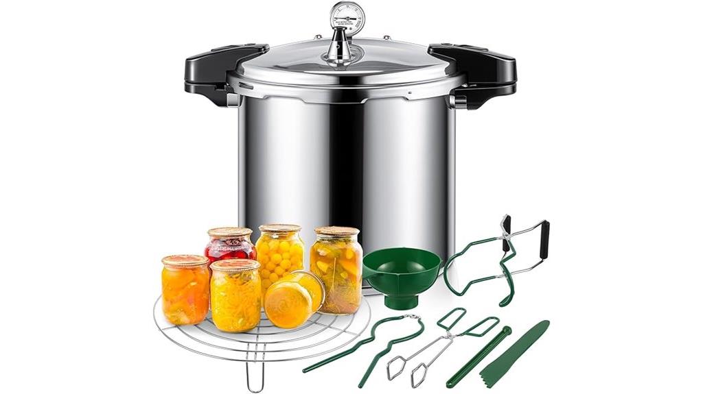 large capacity canning pressure cooker