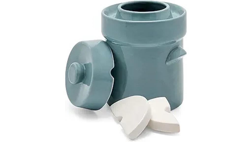 large fermentation crock jar