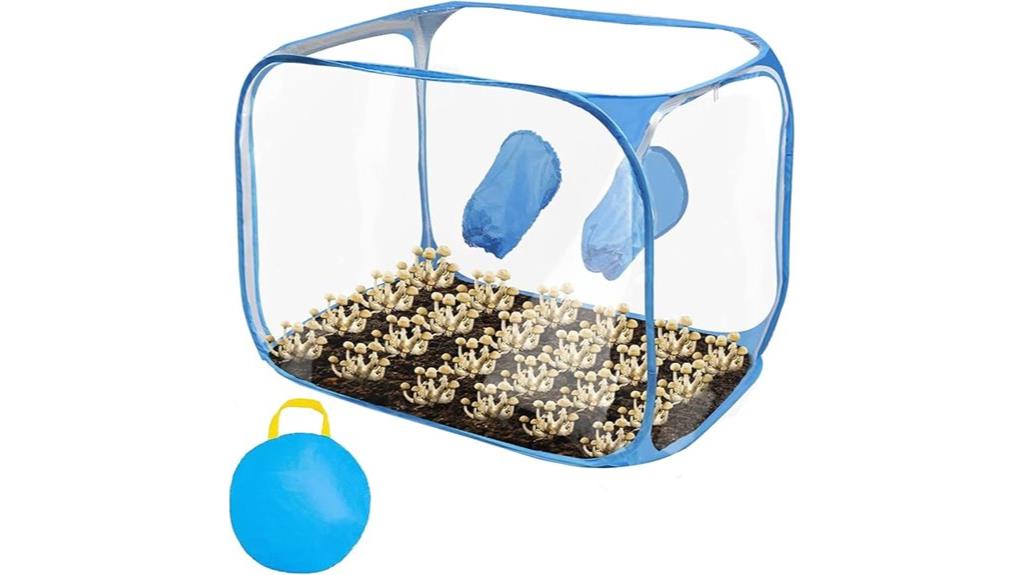 large mushroom grow box