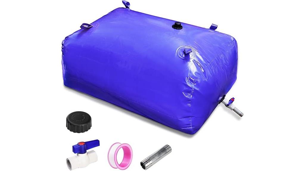 large water storage bladder