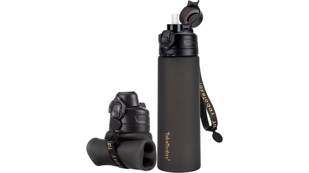 leak proof 20oz silicone bottle