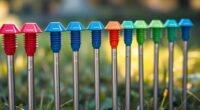 lightweight durable tent stakes
