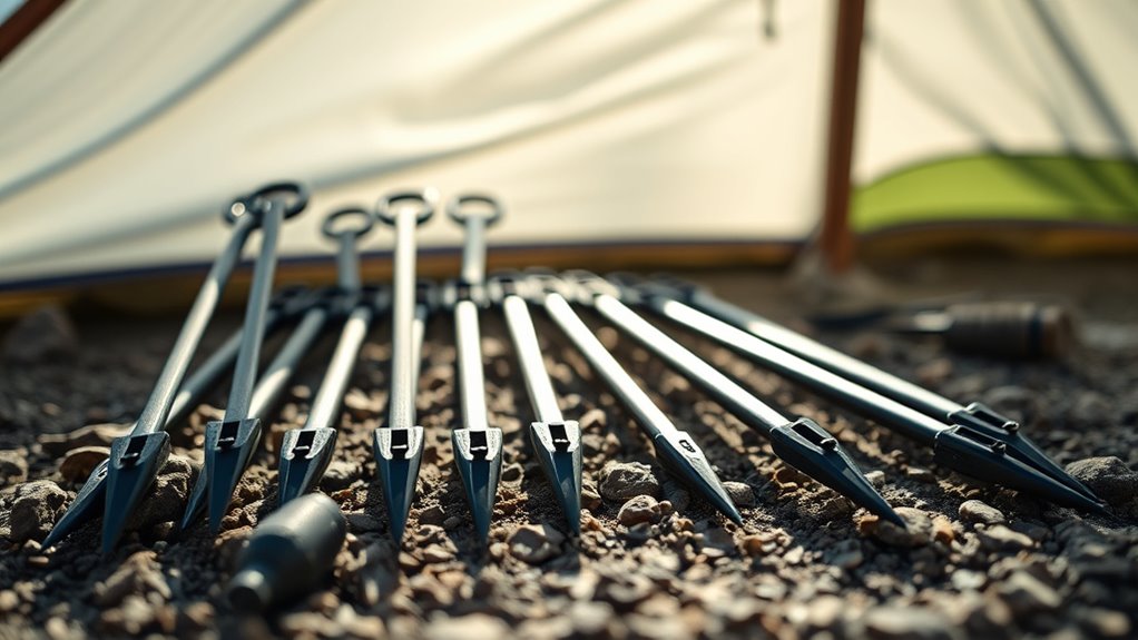 lightweight durable versatile stakes