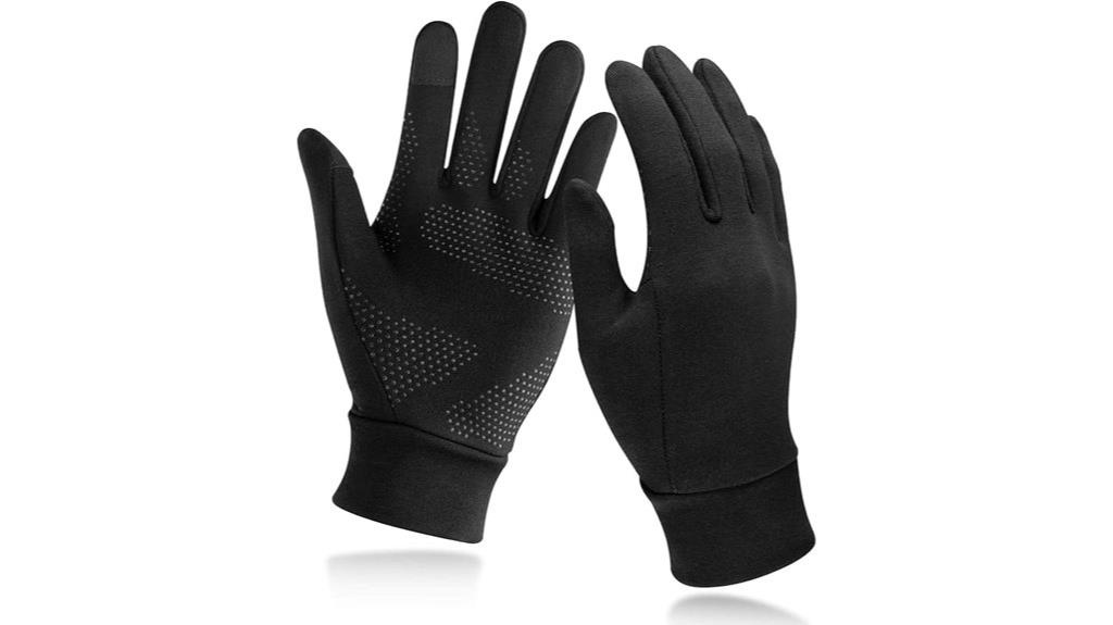 lightweight running gloves