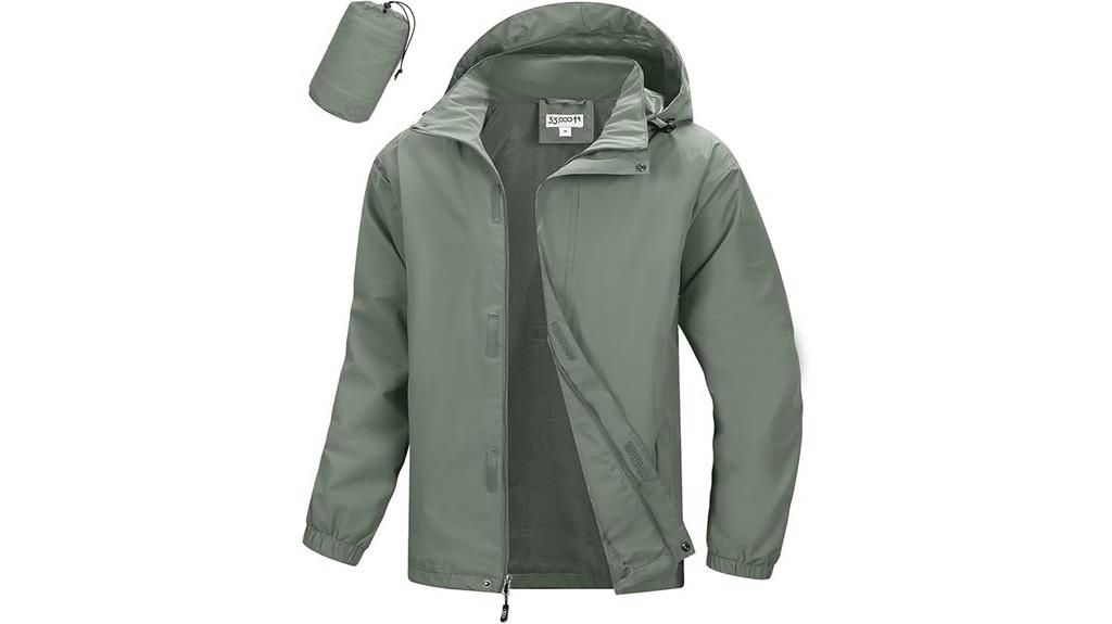 lightweight waterproof outdoor jacket