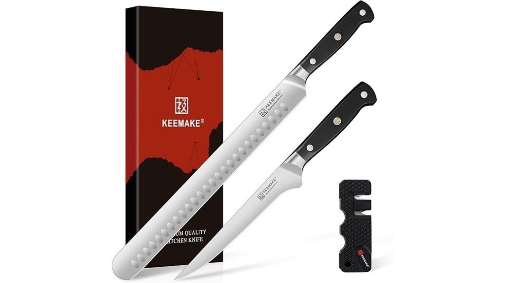 meat cutting carving set