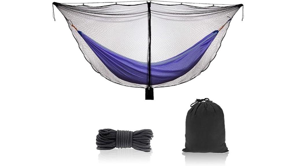mosquito protected camping hammock