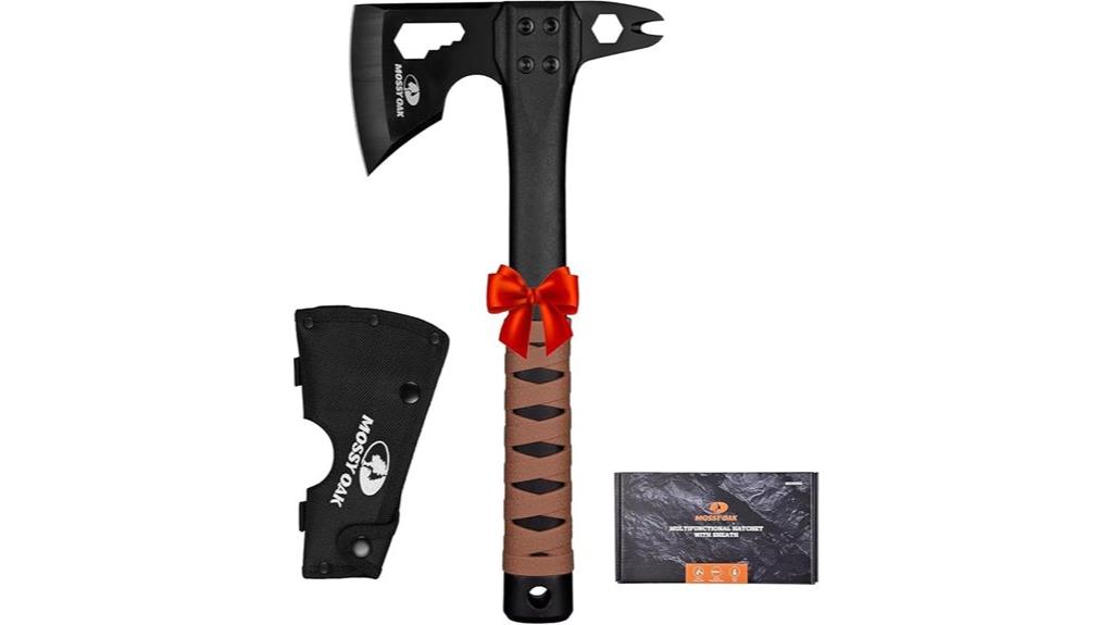 mossy oak camping hatchet
