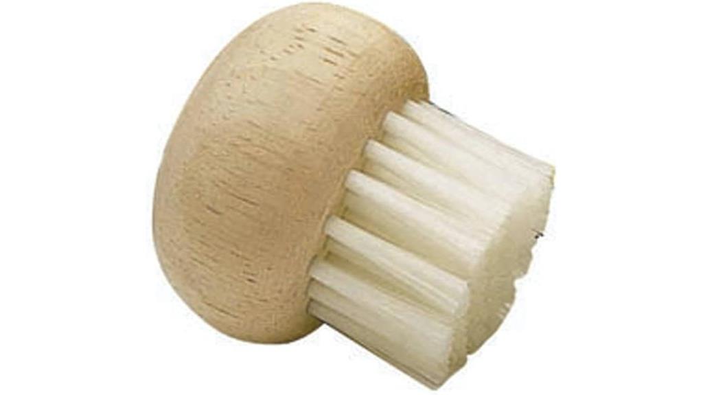 mushroom brush with handle