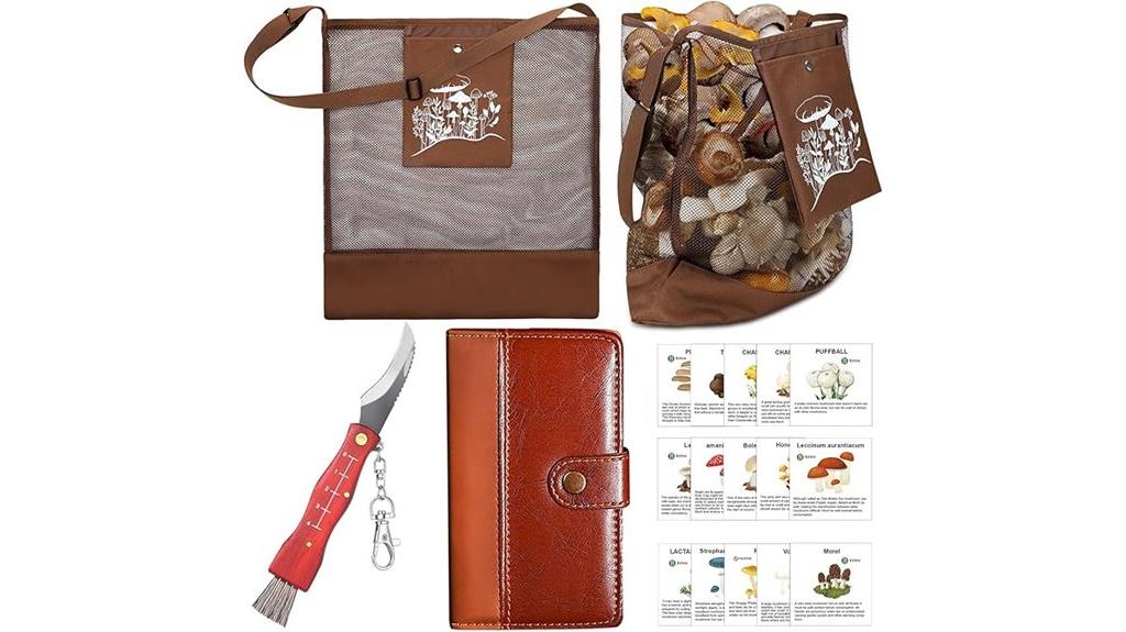 mushroom foraging kit included
