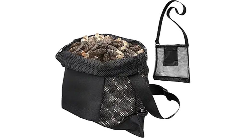 mushroom foraging mesh bag