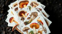 mushroom id flashcards guide