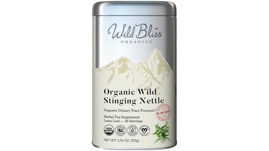 organic caffeine free nettle tea