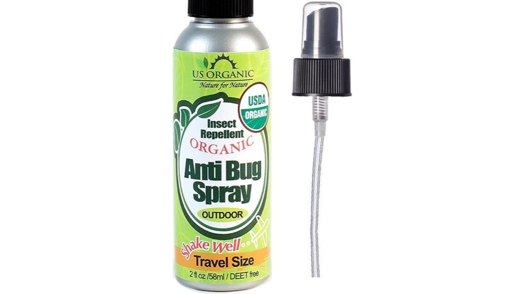 organic mosquito spray travel size