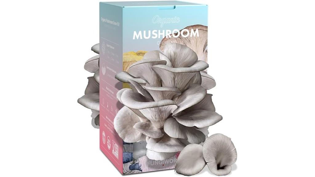 organic mushroom growing kit