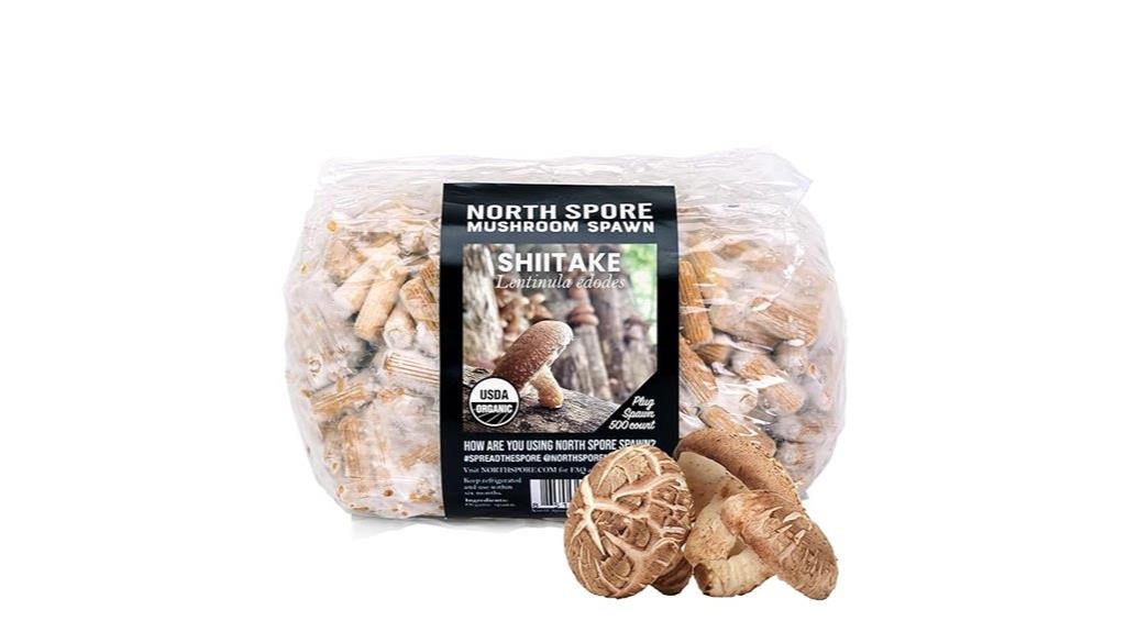 organic mushroom plug kit