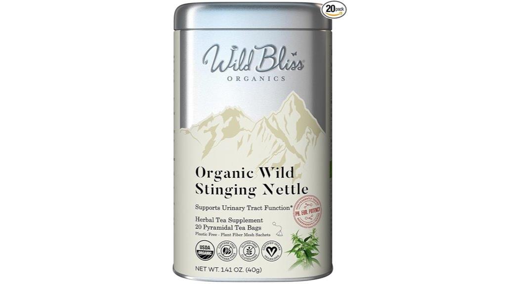 organic stinging nettle tea