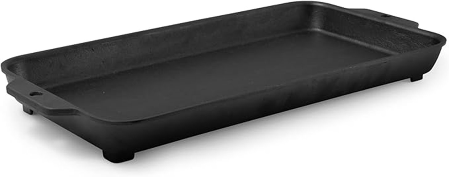outdoor cast iron griddle